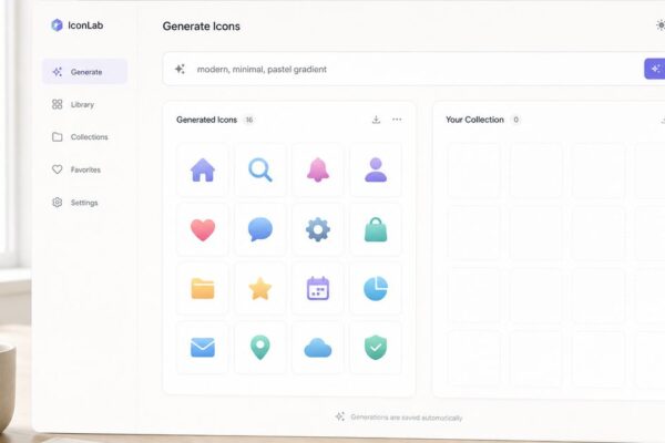Een ai icon maken: wanneer werkt AI sneller dan zelf ontwerpen?